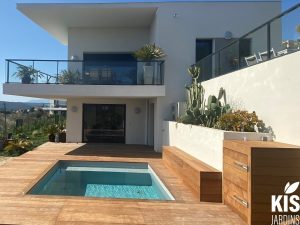 Piscine 4x4 en bois