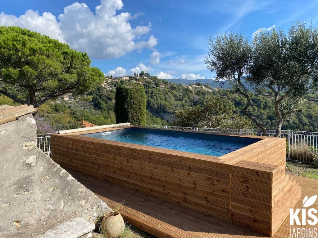 Piscine bois 6x3